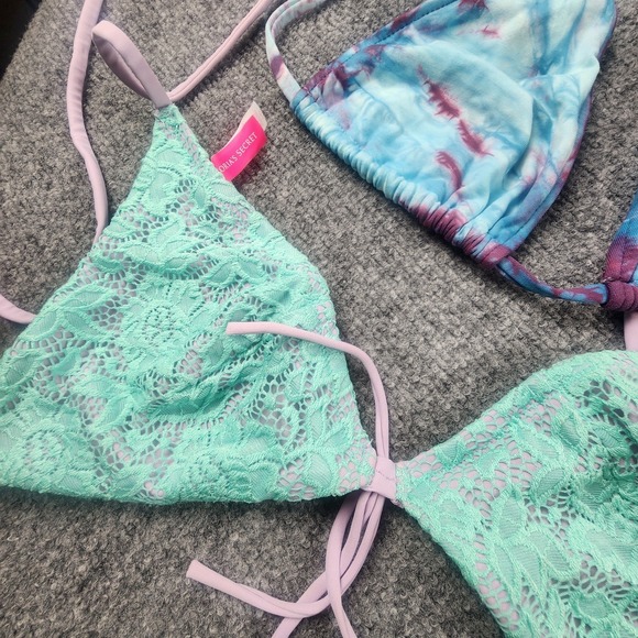 x10 Bikini Top Lot H&M Victoria's Secret Guess Mixed Styles‎ Sm B Cup Swimwear - Picture 4 of 11